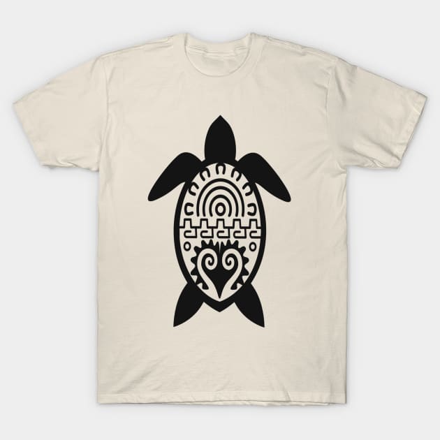 black white turtles art T-Shirt by creativeminds